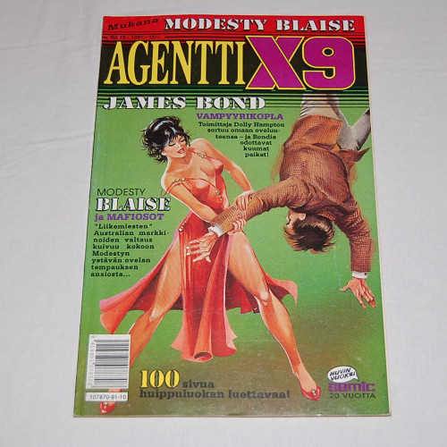 Agentti X9 10 - 1991